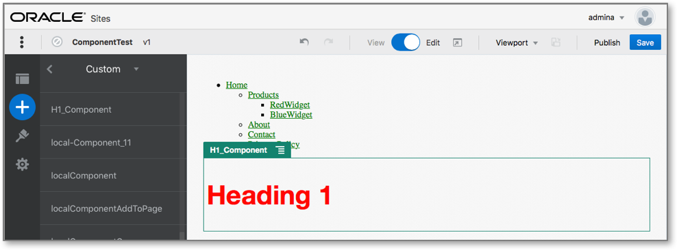 Building a Simple H1 Component with Settings Panel – Igor's Musings ...