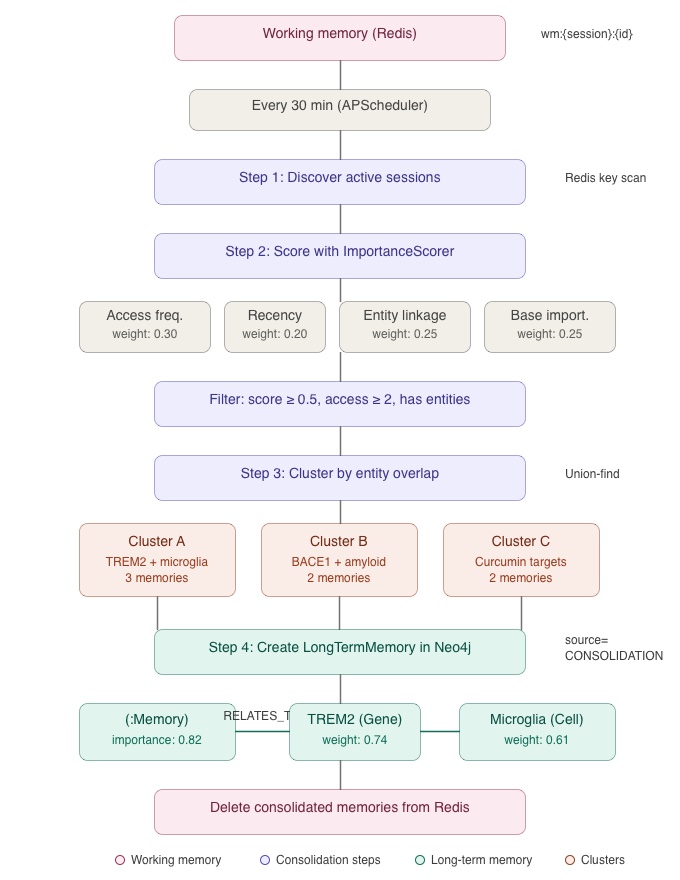 ENGRAM Memory Consolidation
